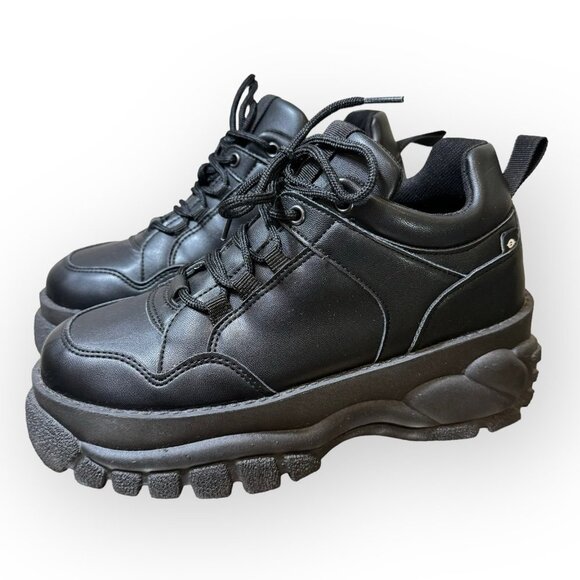 Altercore Mossi Black Platform Chunky Sneakers Womens 8 -  *NWOT!* - Picture 3 of 8